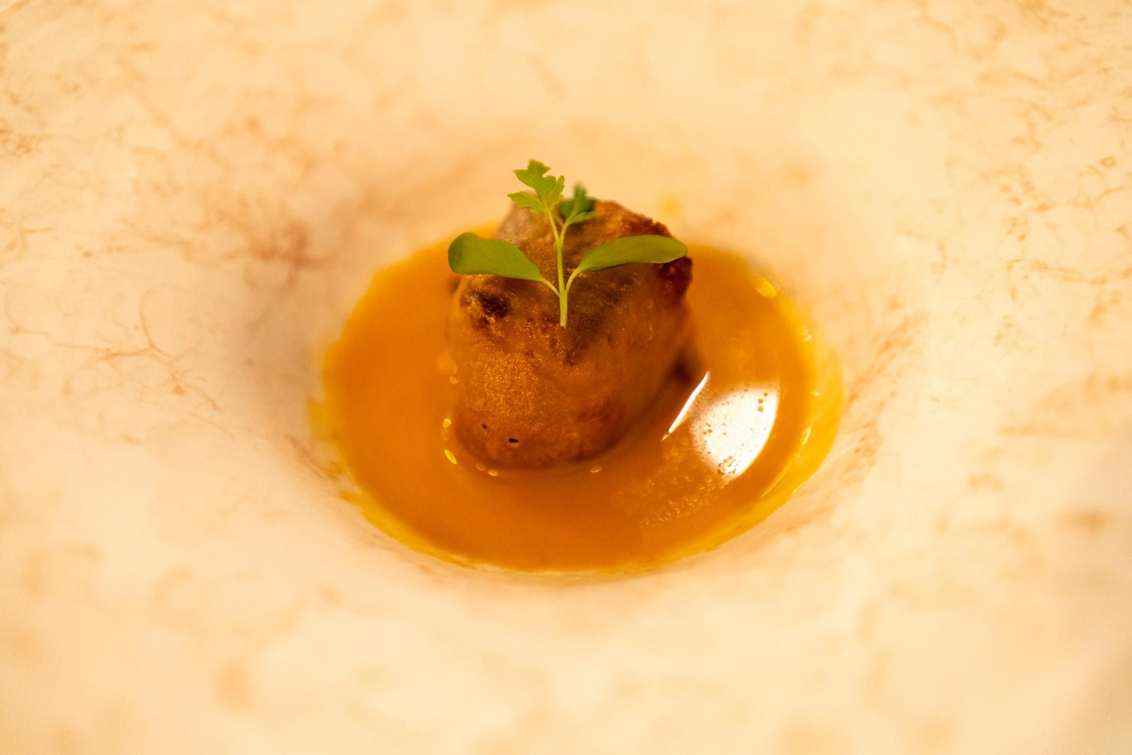 En fotos, el espectacular menú que reunió a Periko Ortega (ReComiendo) y Juan Pablo Gámez (Los Sentidos)