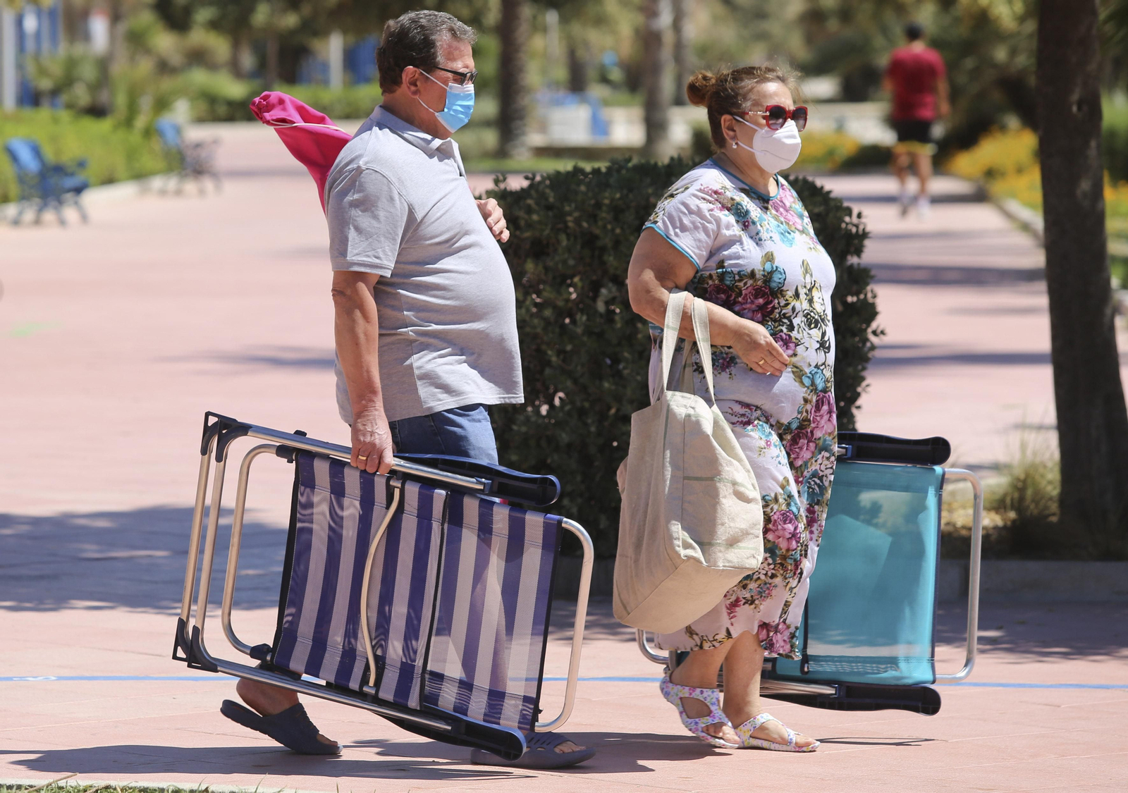 Fotos de la playa en Málaga, donde escapar del calor