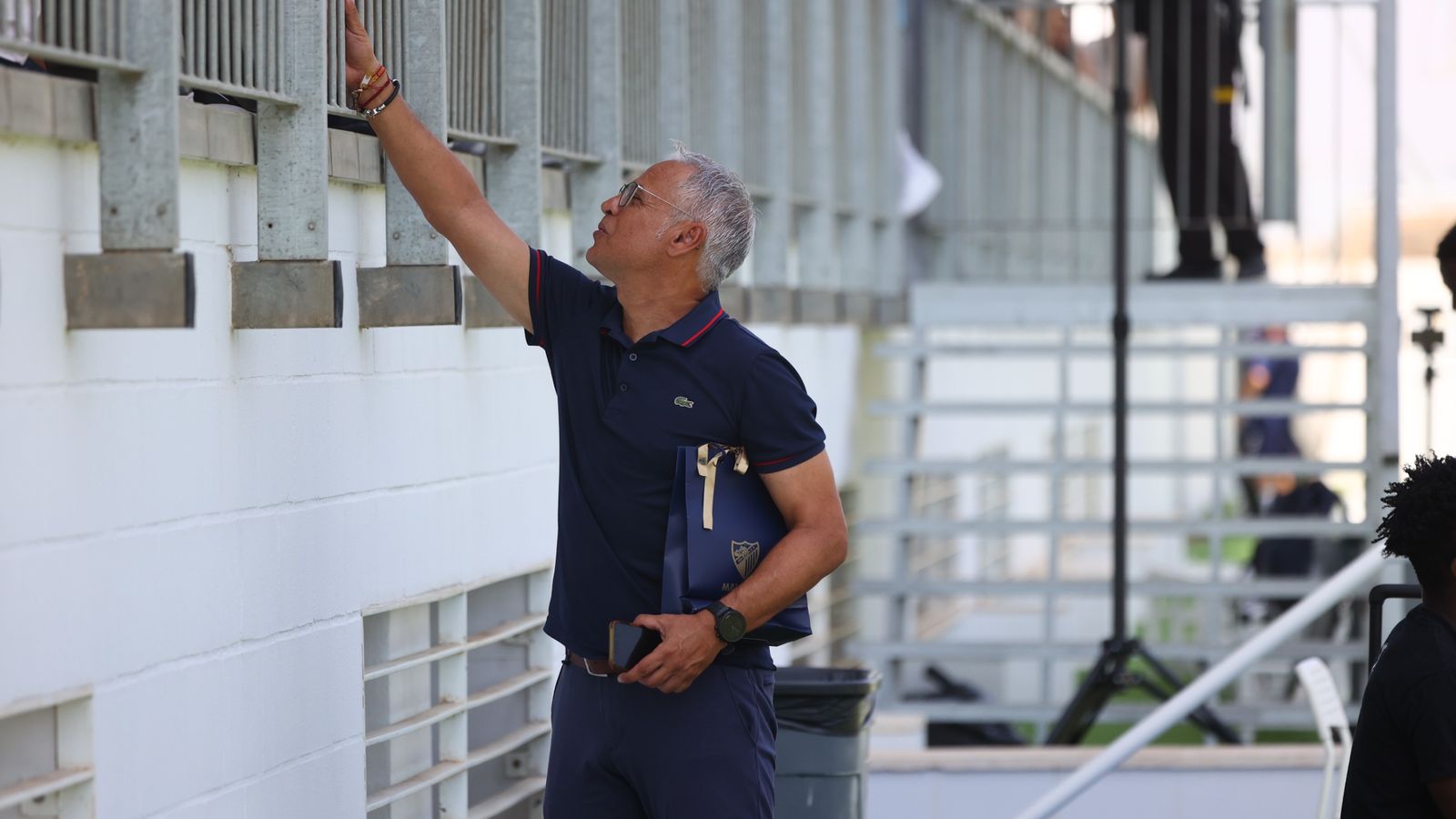 Las fotos del histórico primer partido oficial en La Academia del Málaga CF