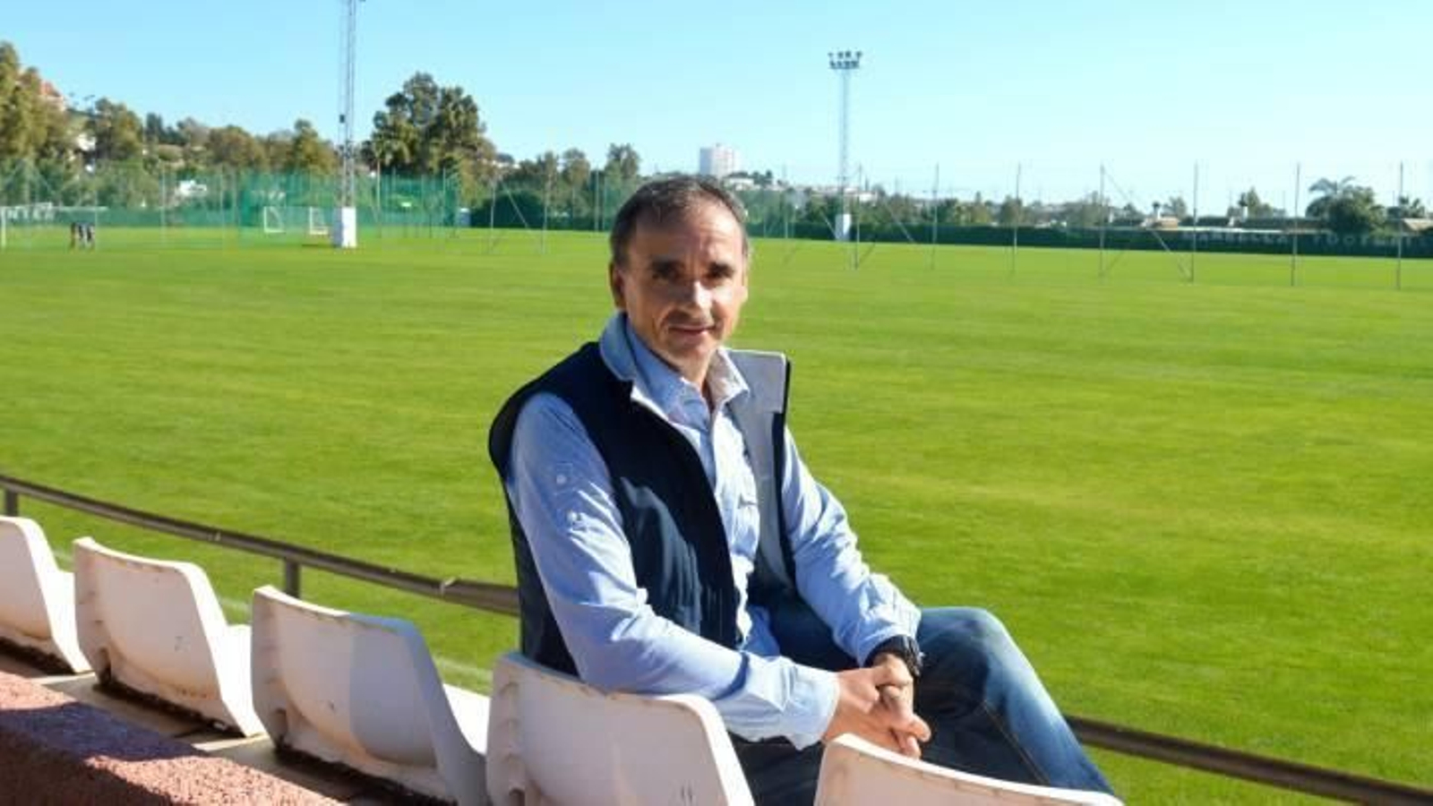 Andrés Roldán, propietario de la Real Balompédica Linense