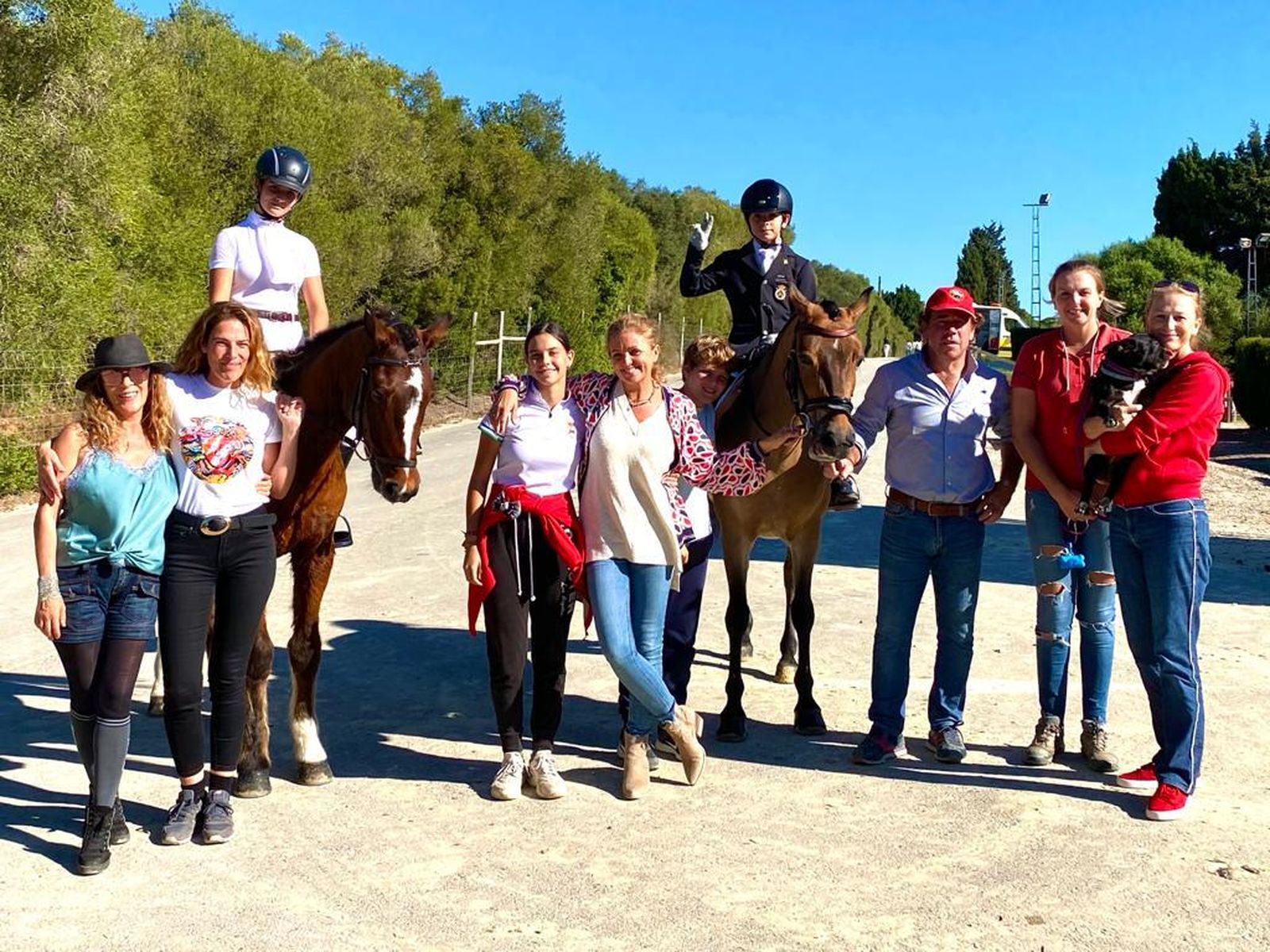 La expedición del Dressage, en Vejer este domingo