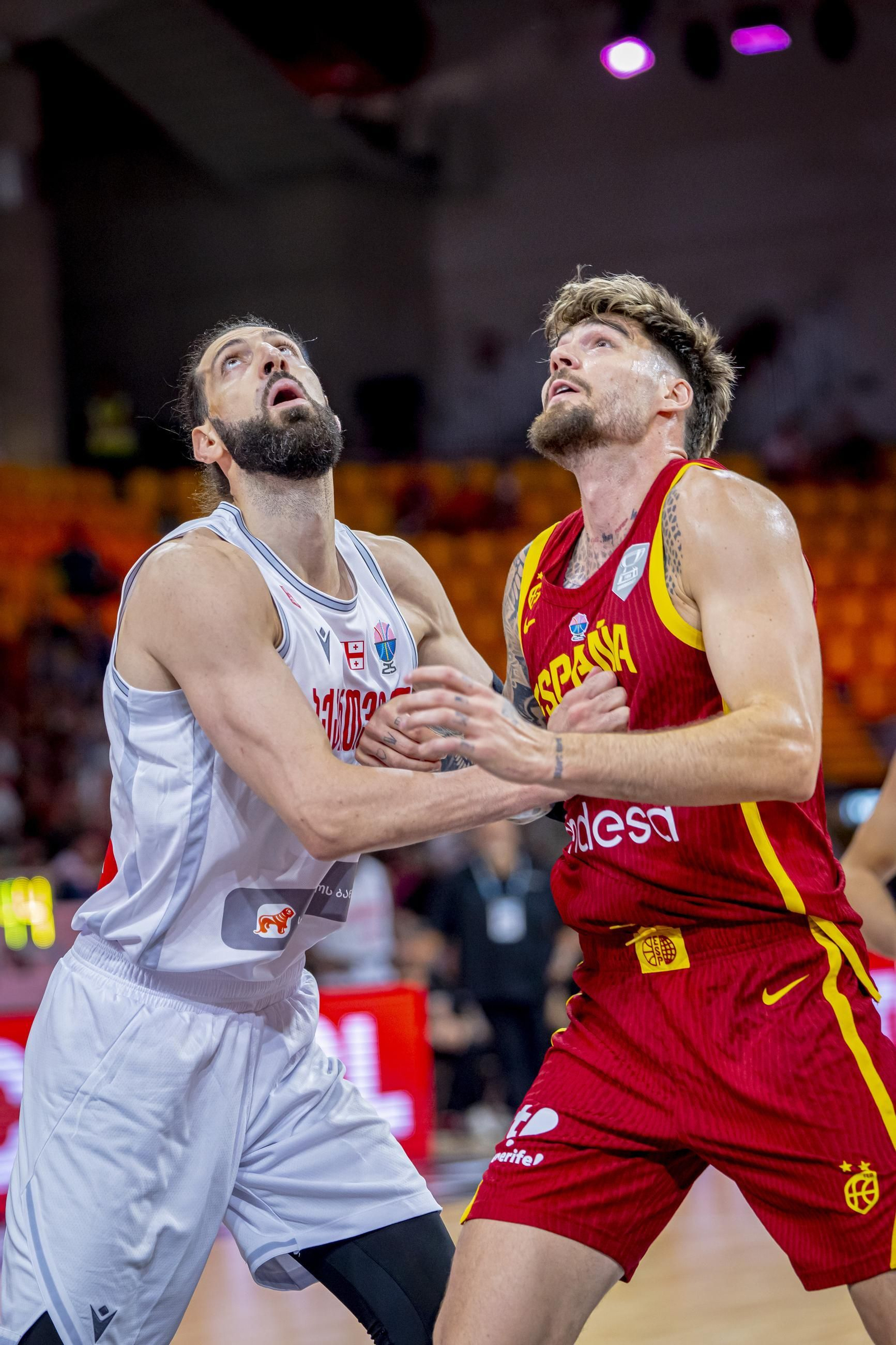 Las fotos del Georgia - España de baloncesto