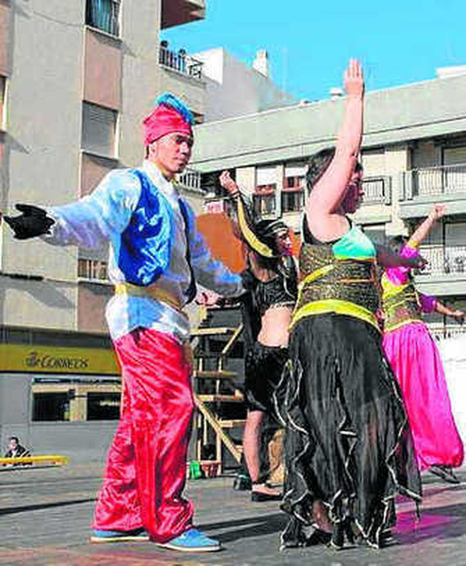 Espectáculo de 'Aladdín'.