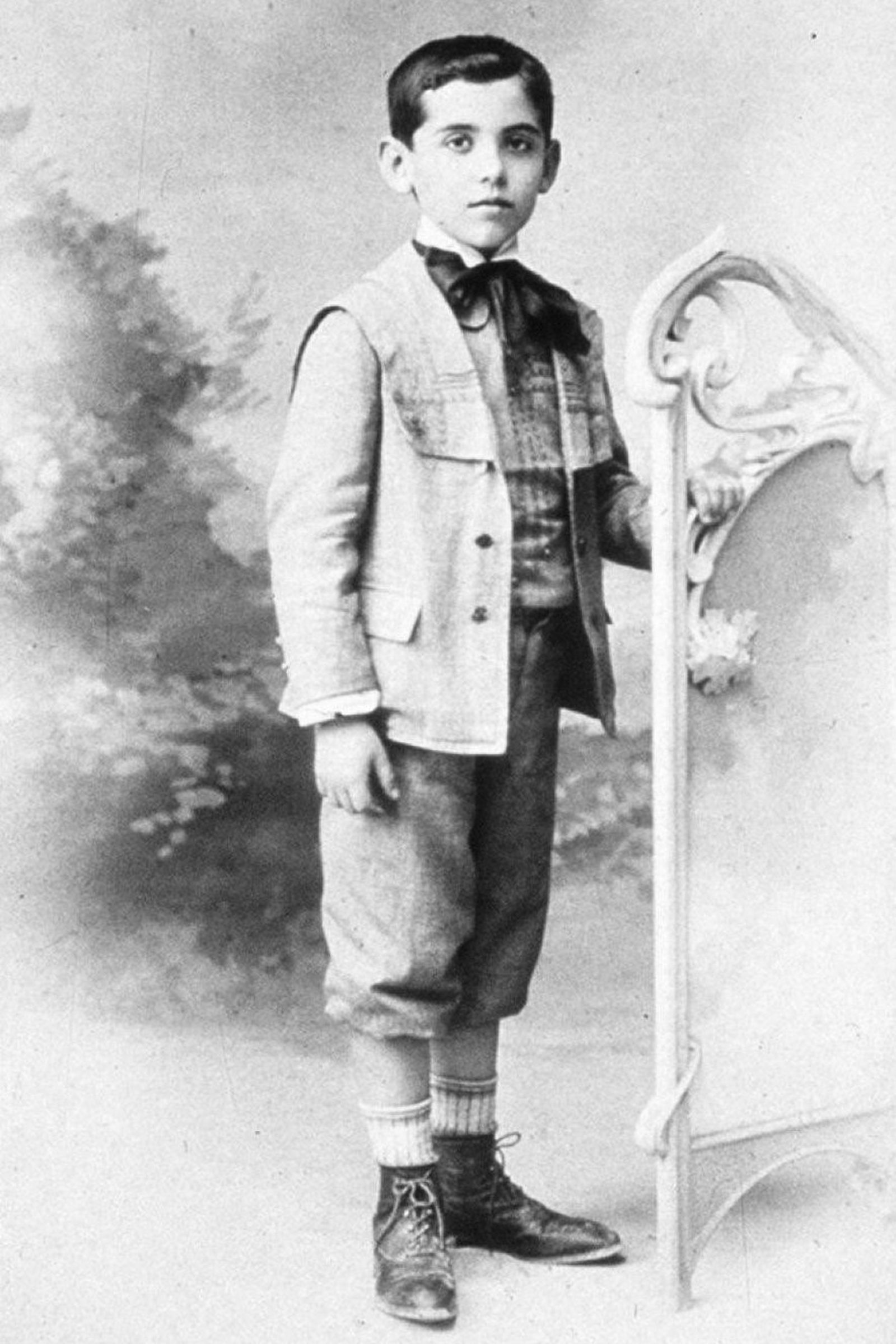 Imagen de archivo de un Lorca joven.