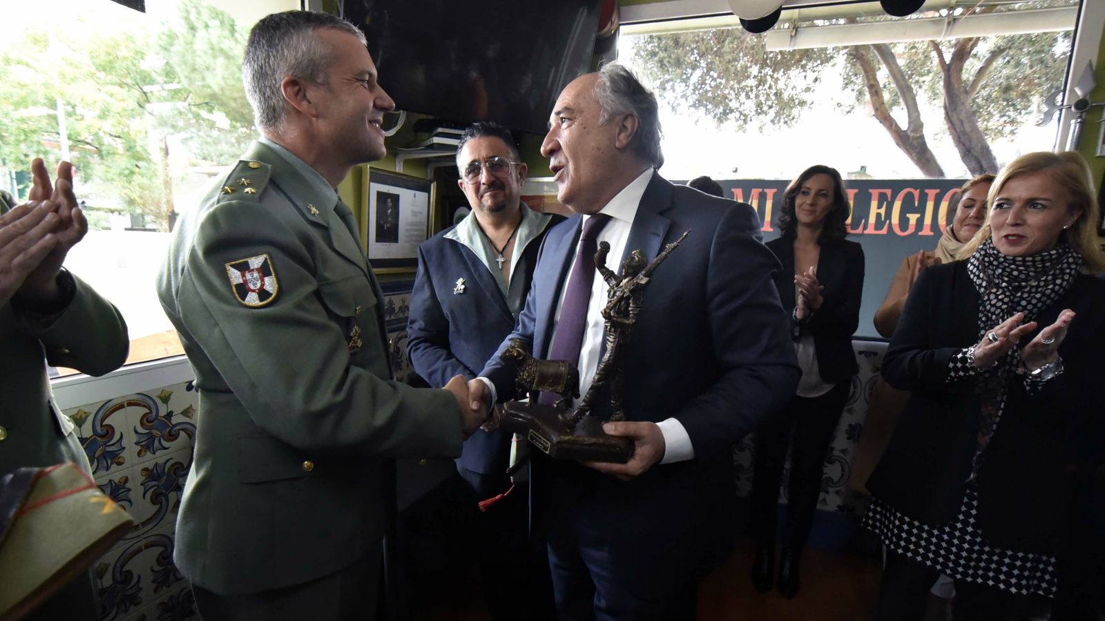Las fotos del los premios Espiritu Legionario  de la Hermanda de Antiguos Caballeros Legionarios del Campo de Gibraltar