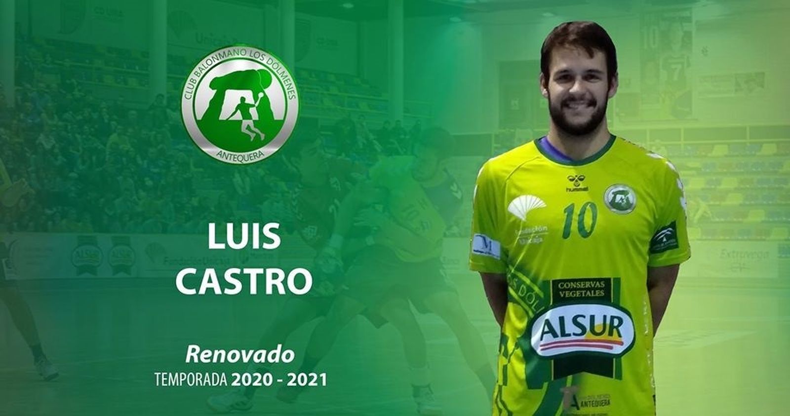 Luis Castro, jugador del Conservas Alsur Antequera.