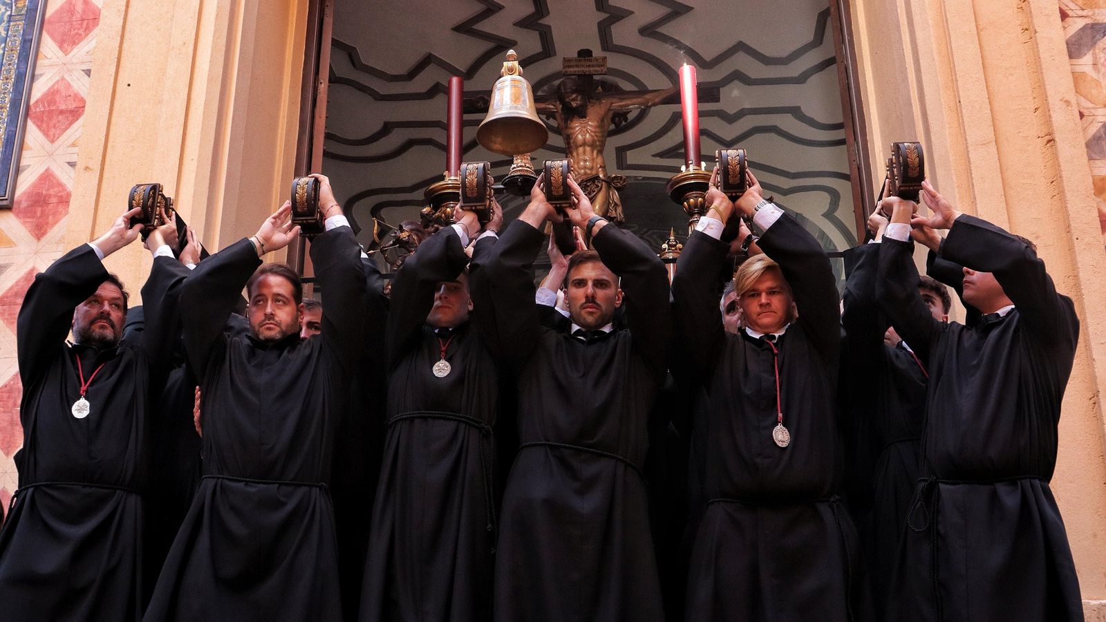 Dolores de San Juan en el Viernes Santo de Málaga, en imágenes