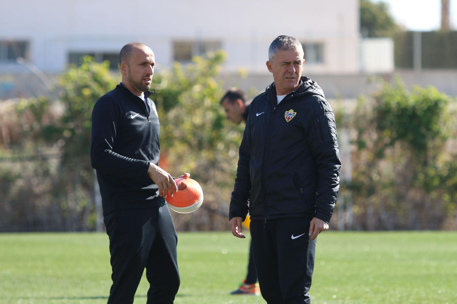 Cañadas, con Lucas Alcaraz