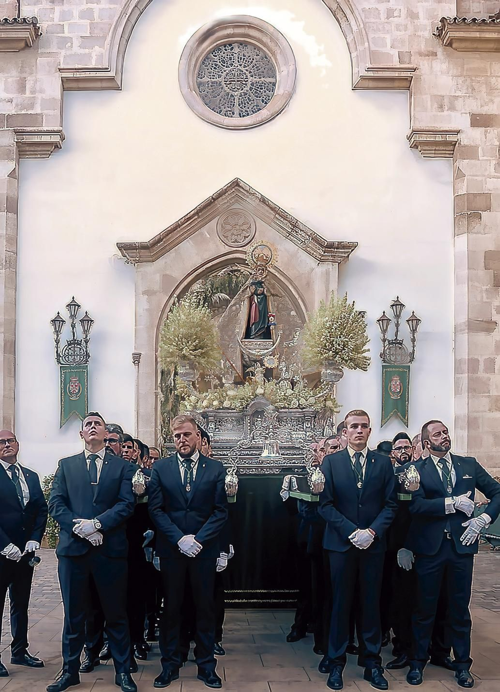 Solemne procesión de la Patrona, La Virgen del Mar