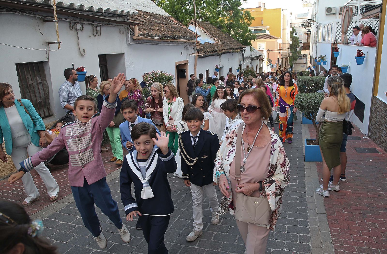 Fotos de la procesión de María Auxiliadora en Algeciras