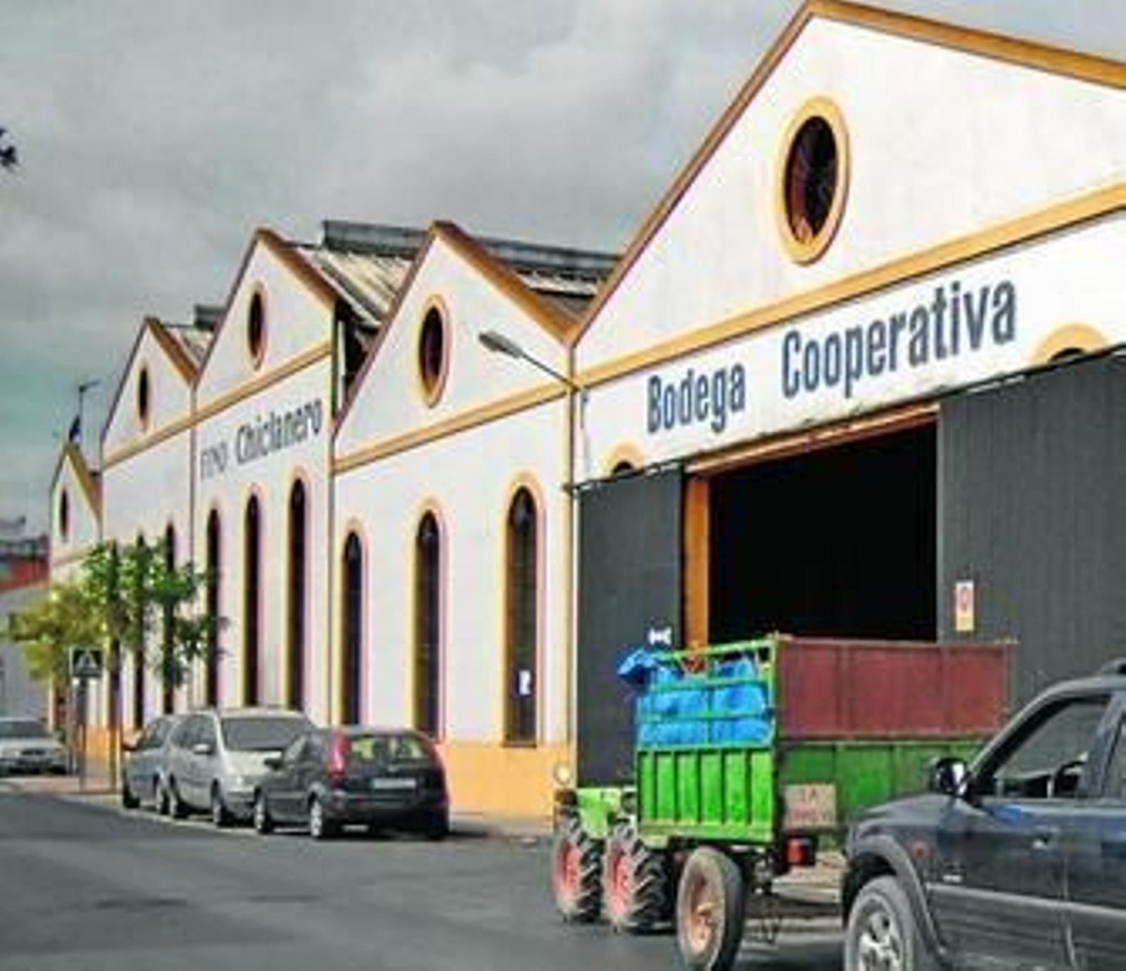 Vista de las bodegas de la Cooperativa, en una imagen de archivo.