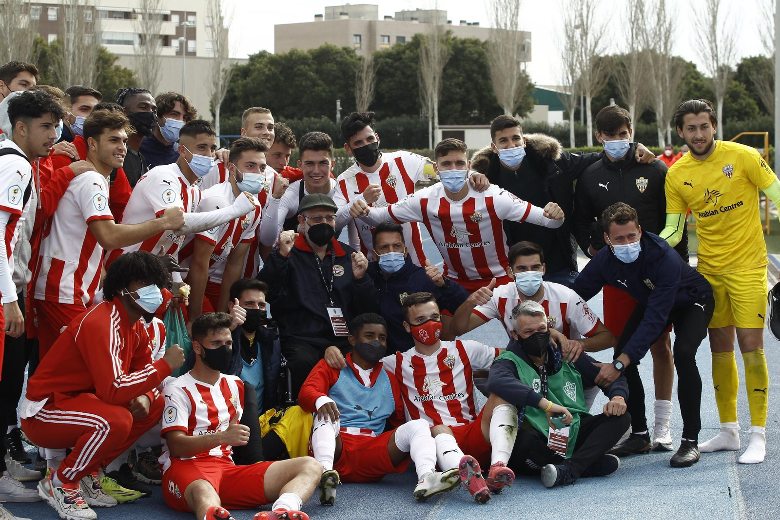 Fotogalería U.D. Almería B-Poli Almería. Tercera División Fútbol Grupo IX