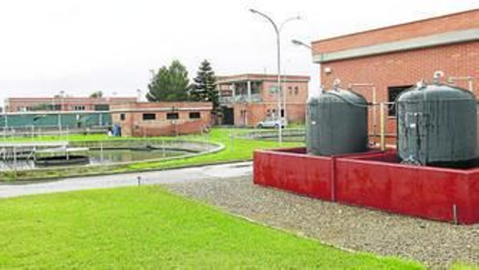 Imagen de la estación depuradora de aguas residuales de El Torno.