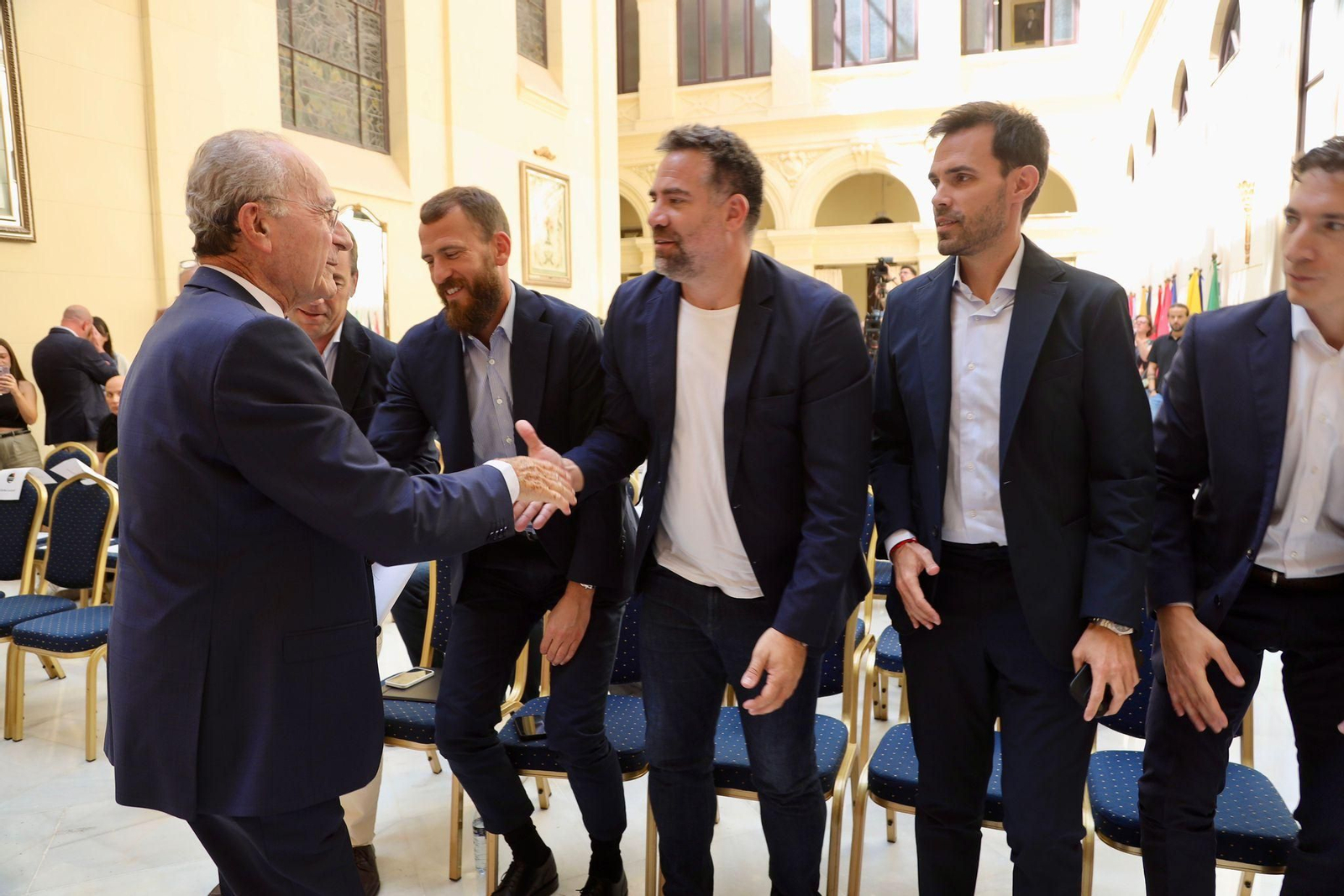 Las fotos del sorteo de Supercopa con mucho VIP: Duda, Carlos Suárez, Sergio Rodríguez...