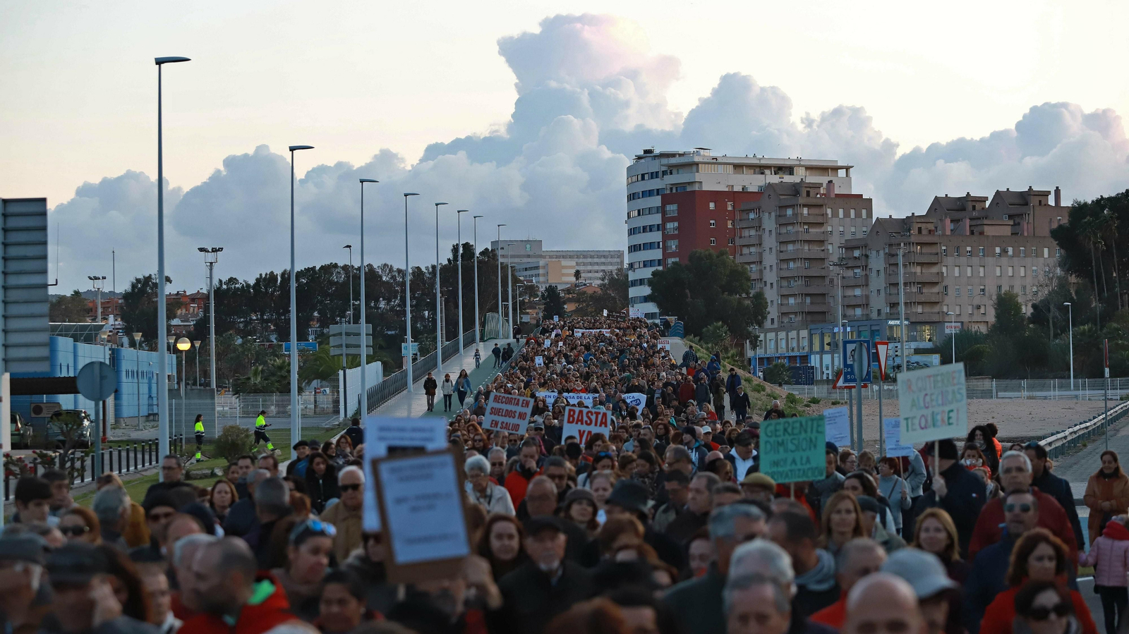 Las mejores fotos de la manifestación por la sanidad en Algeciras