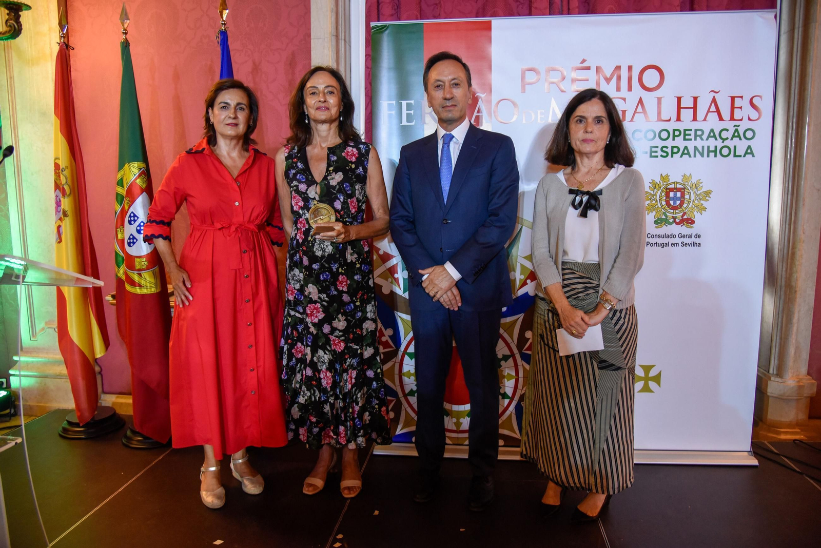 Durante la celebración se entregó el premio al Grupo Sonae Sierra