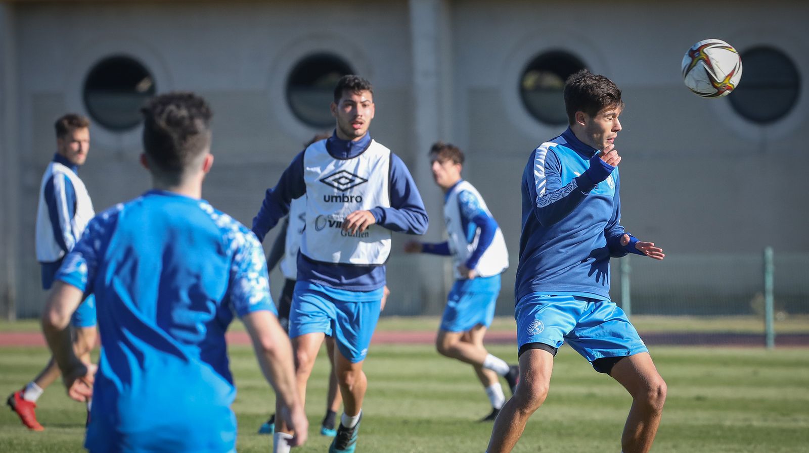 Entrenamiento del Xerez DFC en el Pepe Ravelo