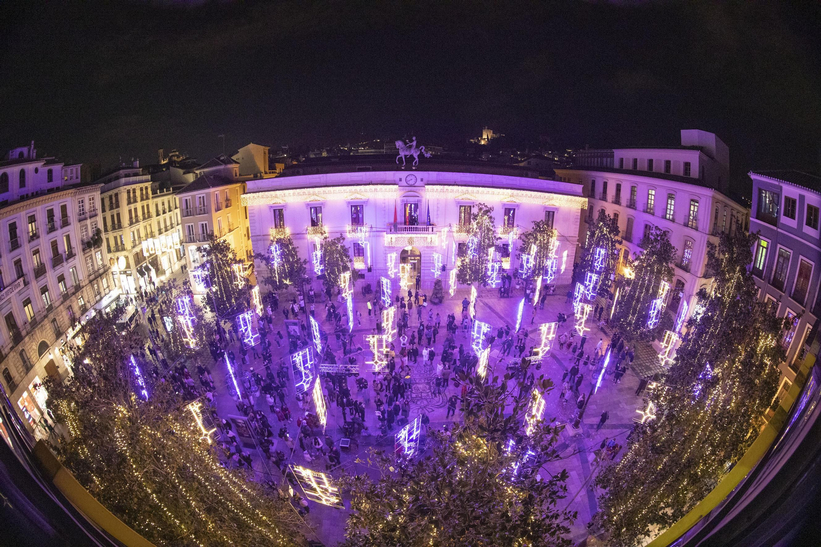 Encendido de Navidad en Granada 2021