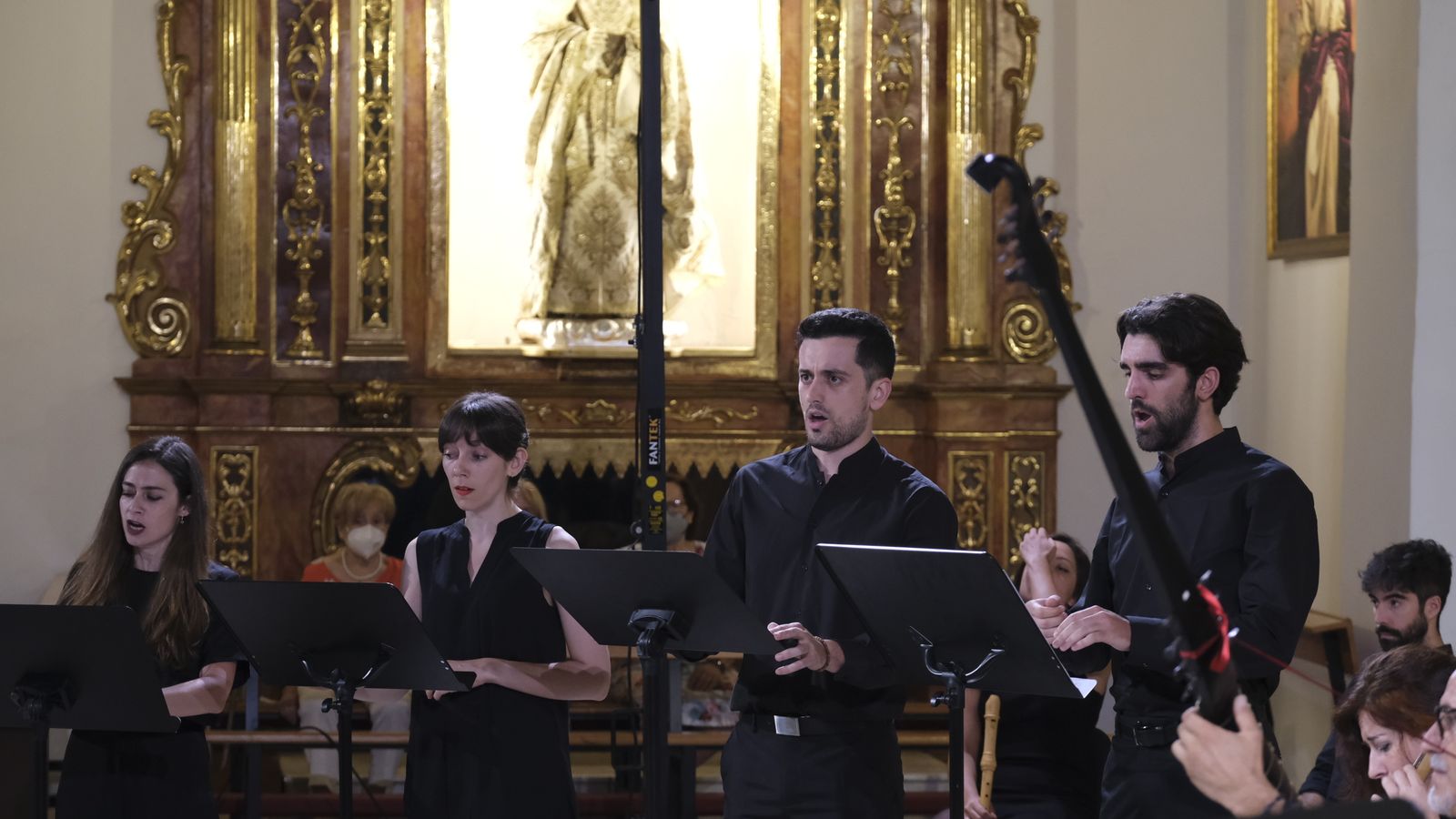 Uno de los momentos del concierto.