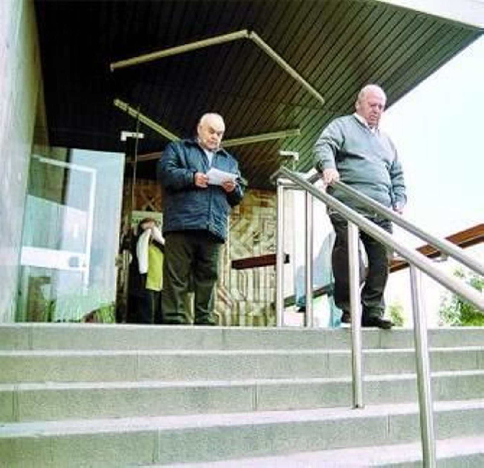 Acceso principal al centro de salud de la avenida de América.