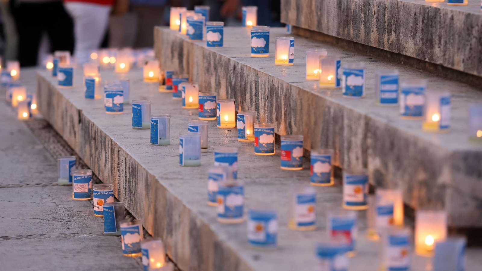 Imágenes de la Noche de las Candelas en Jerez