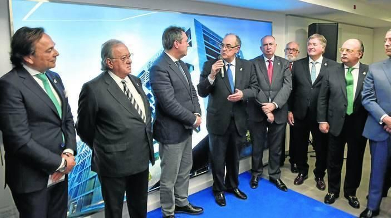 Francisco Javier Herrera, Diego Murillo, Juan Espadas, Luis Campos, Juan J. Sánchez Luque, José A. Repetto, Luis Alberto García Alia, Pedro Hidalgo y Oscar Castro.