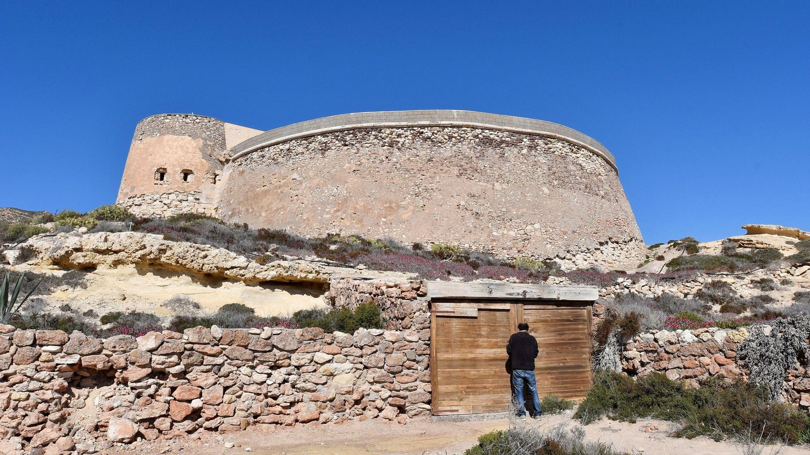 Accesos a la fortaleza