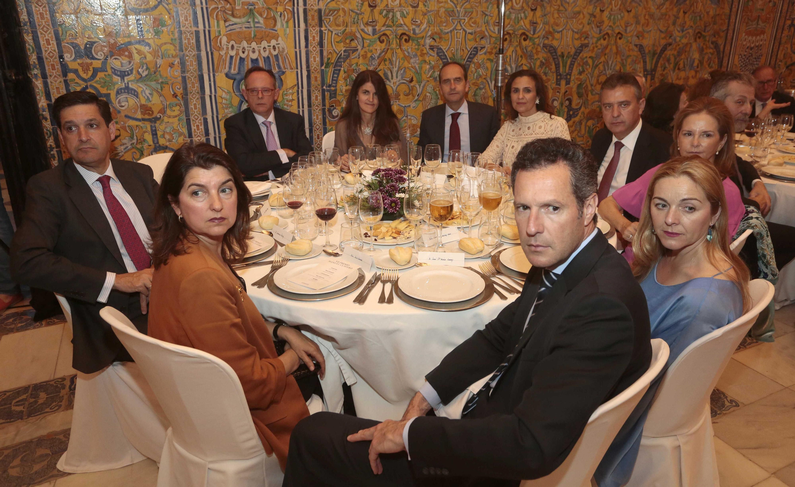 Los asistentes al VII Premio Manuel Clavero