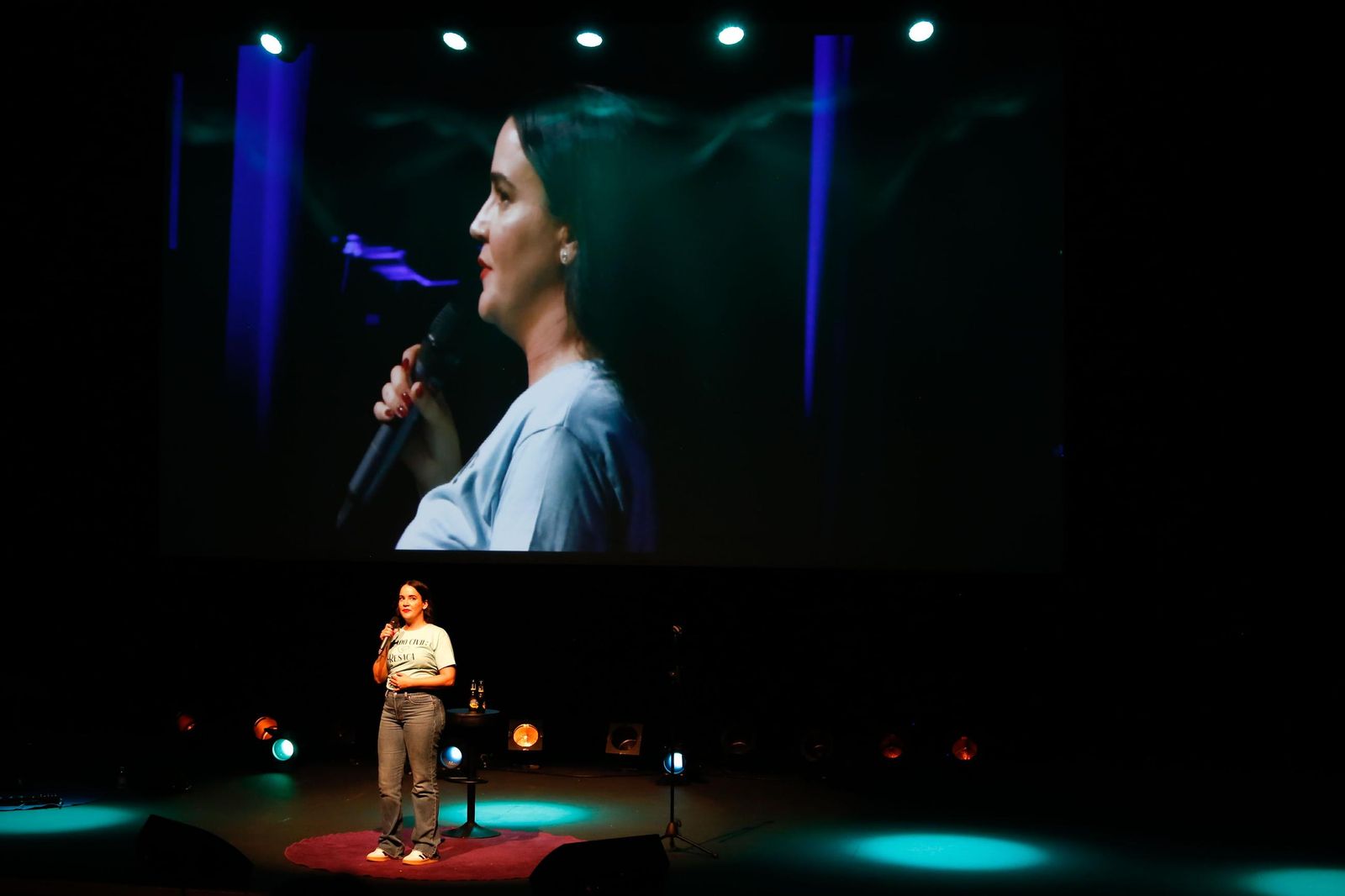 Fotografías del monólogo de Martita de Graná en La Línea