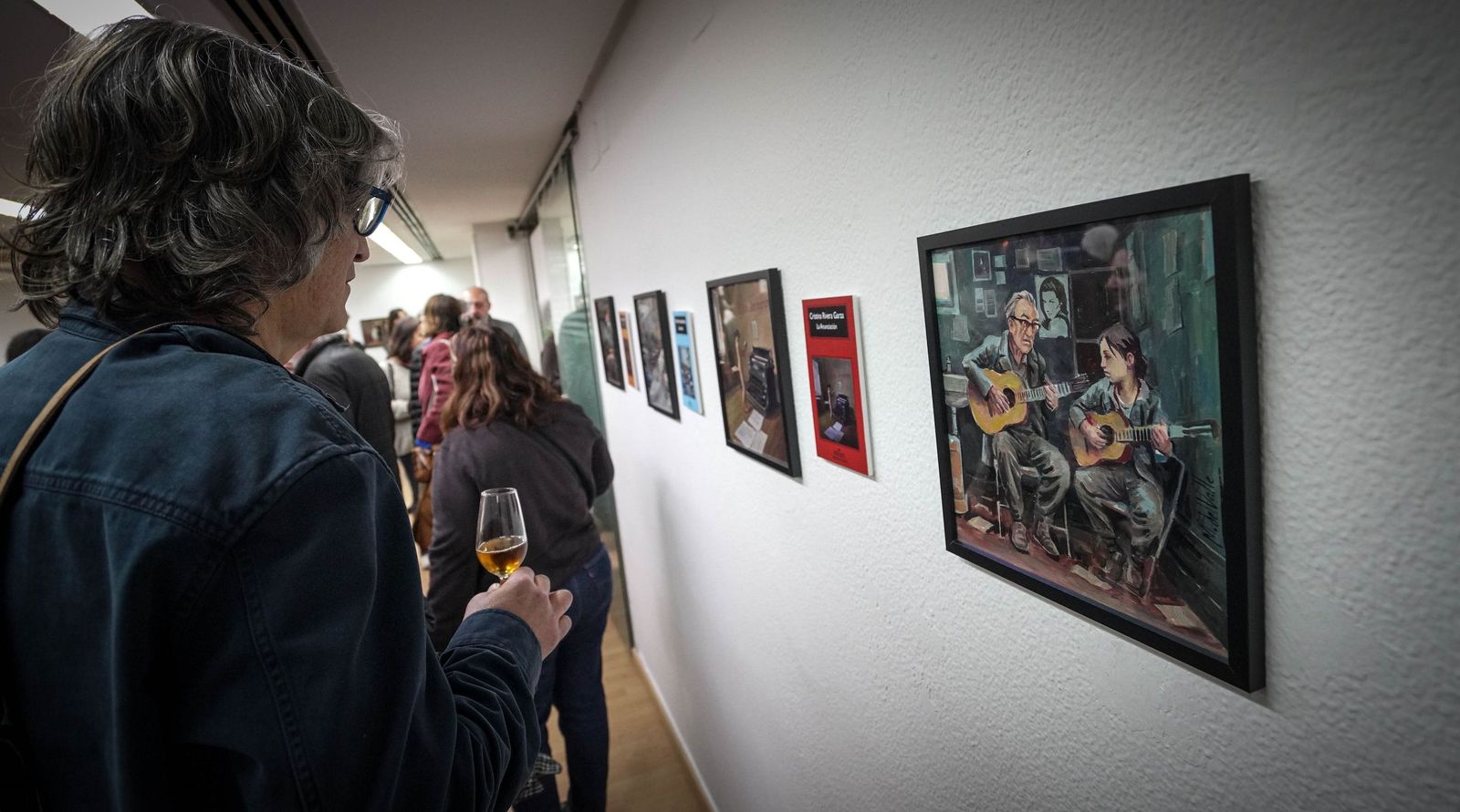 La obra dedicada al guitarrista Rafael del Águila.