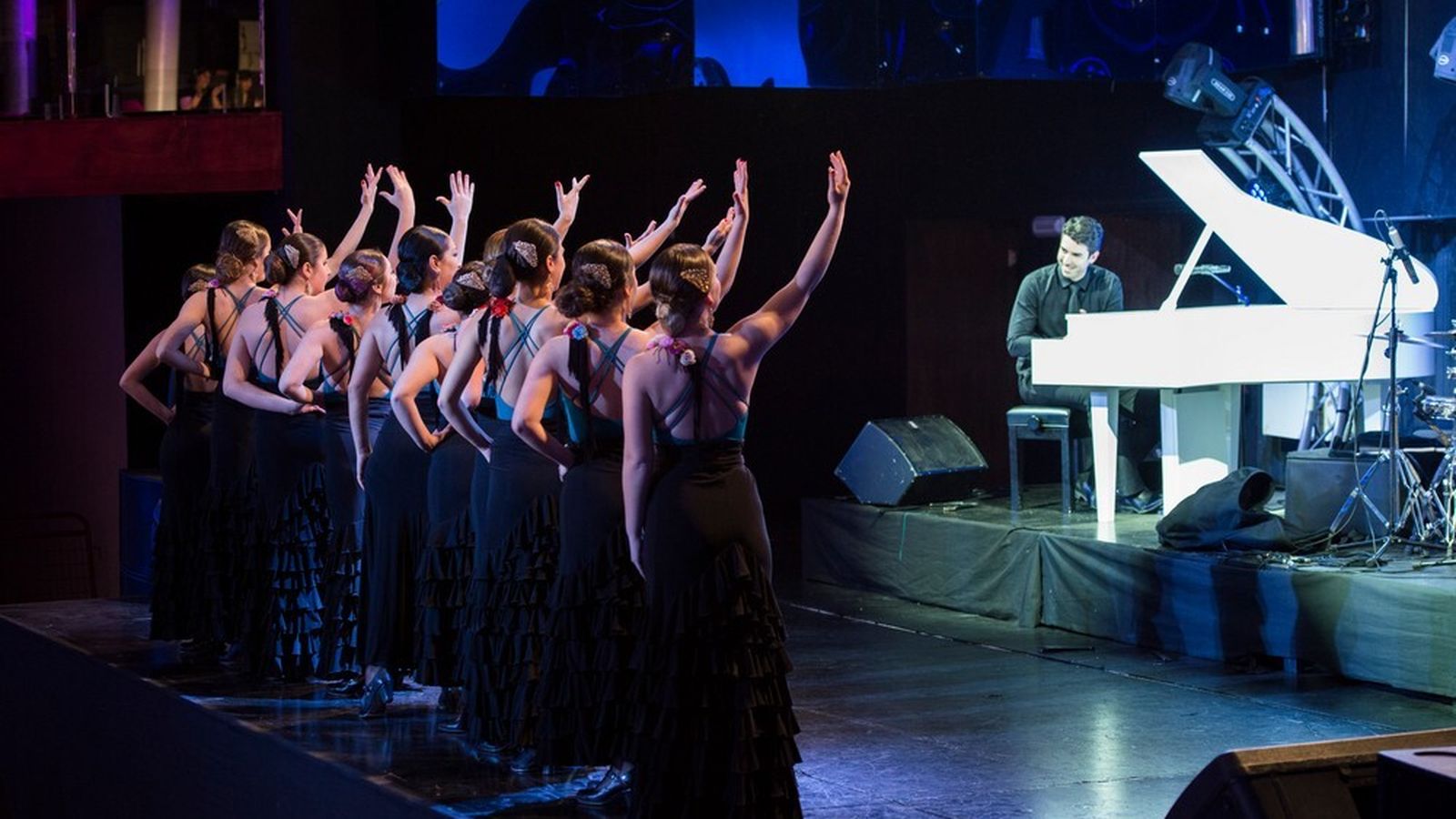 Diego Valdivia en uno de sus conciertos