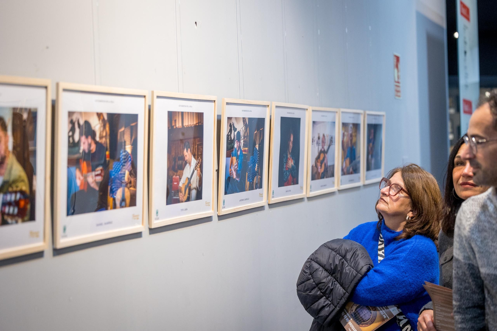 Las imágenes de la exposición 'Guitarristas de la Isla' en el Museo Camarón