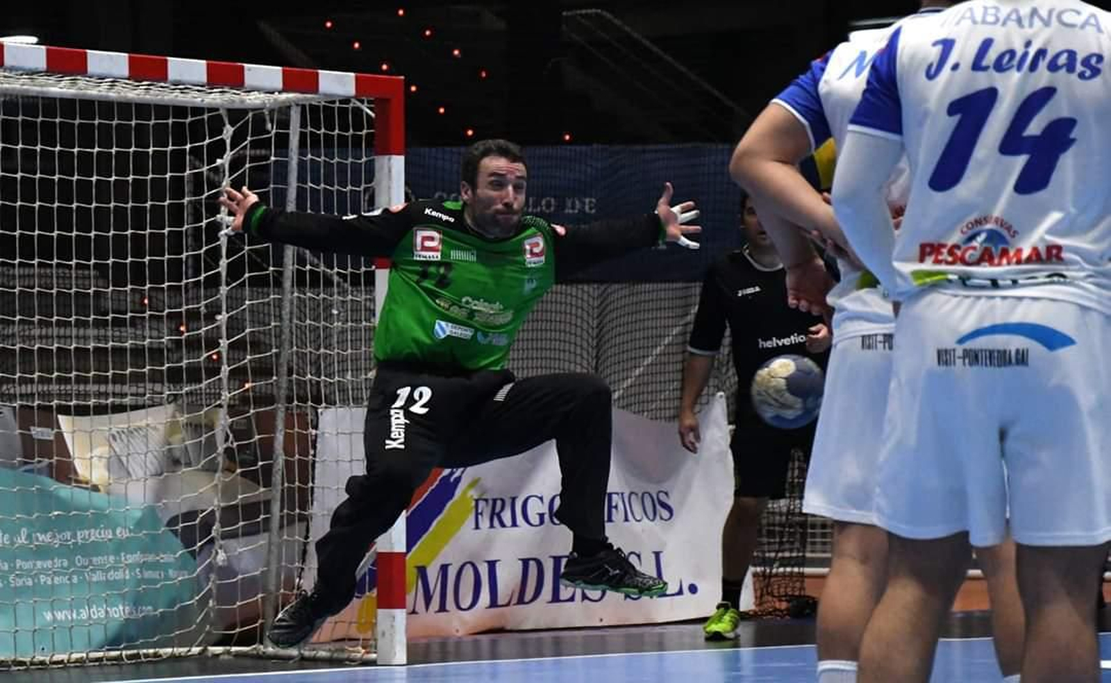 Jorge Villamarín, durante un partido.