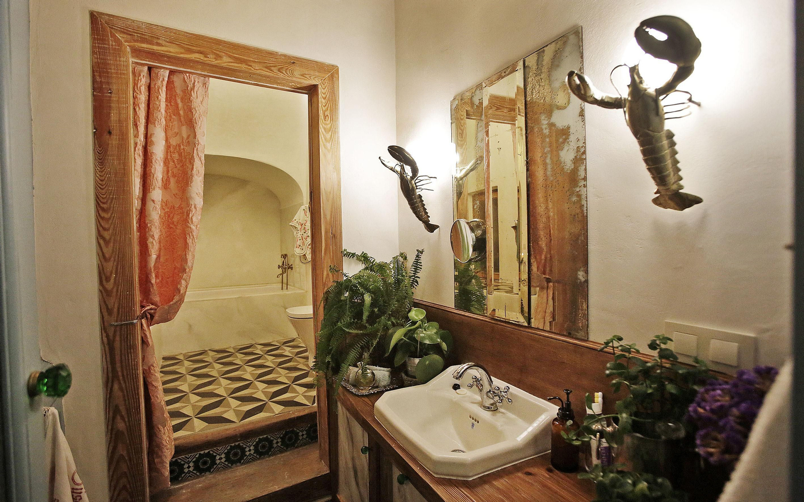 Las imágenes de la casa de la diseñadora gaditana Desirée Mejer, en la calle Manuel Rancés