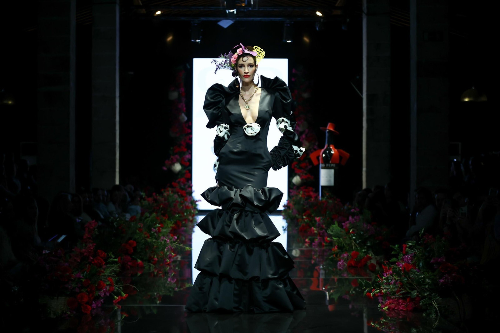 Desfile de Raquel Bollo en la Pasarela Flamenca Tío Pepe Jerez 2024