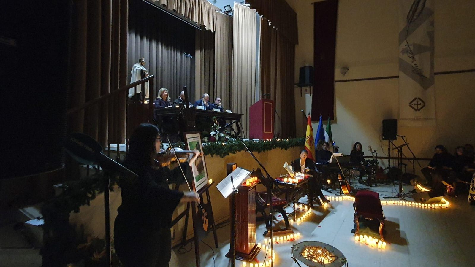 Clausura del certamen literario San Juan de la Cruz en el Liceo Sagrado Corazón de San Fernando