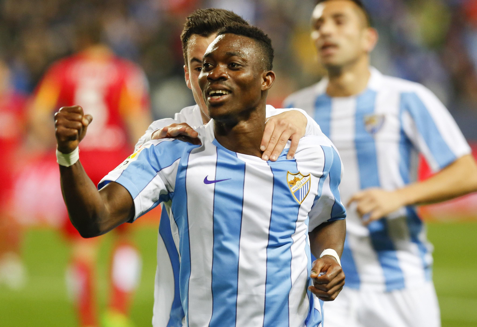 La etapa de Christian Atsu en el Málaga CF, en imágenes