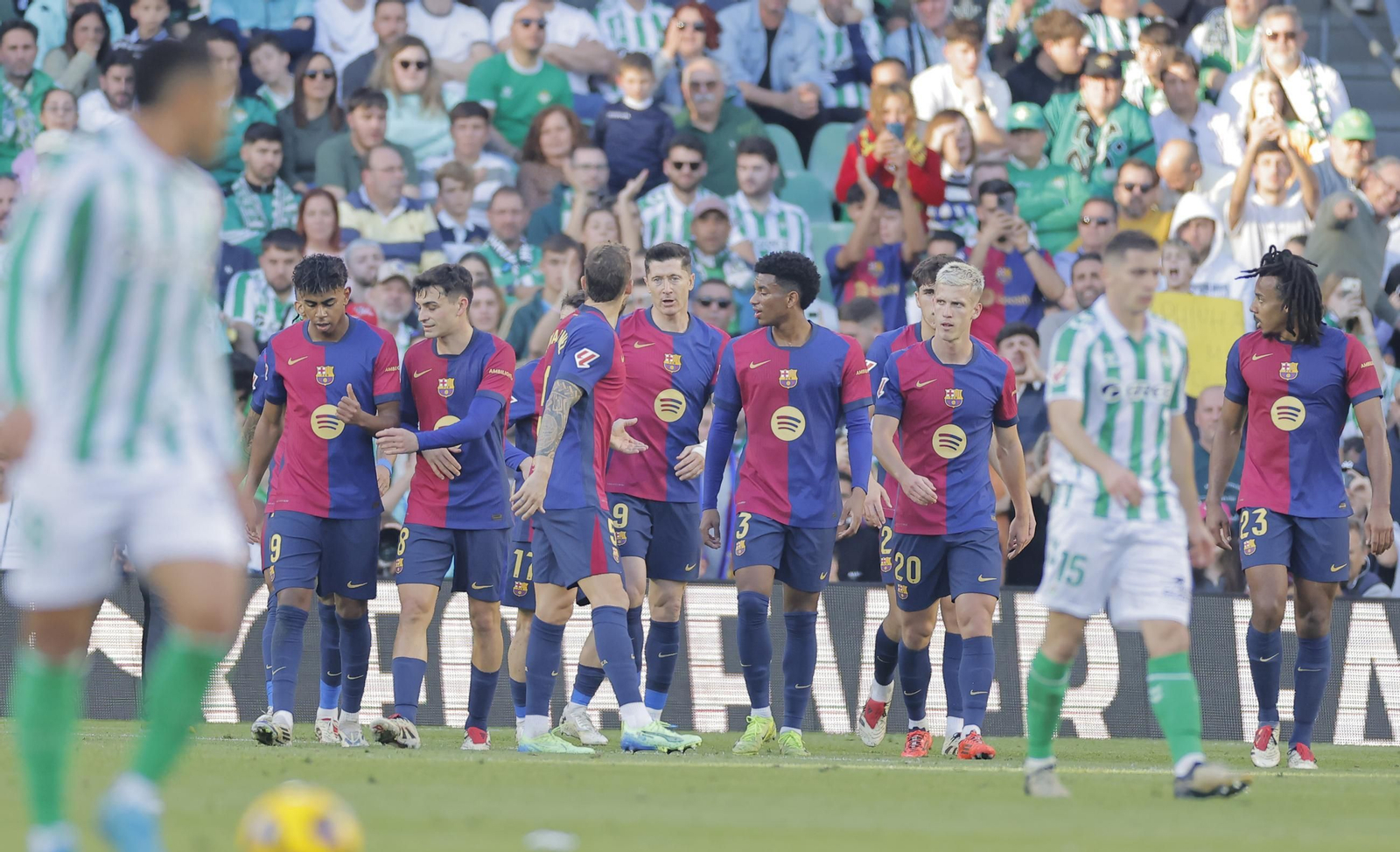 Las fotos del Betis - Barcelona