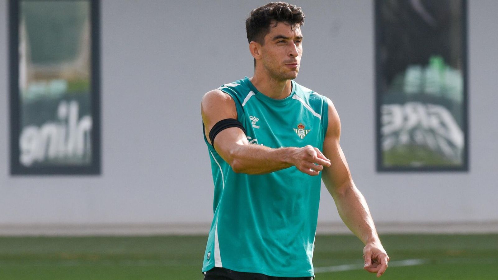 Marc Roca, en un entrenamiento reciente en la ciudad deportiva.