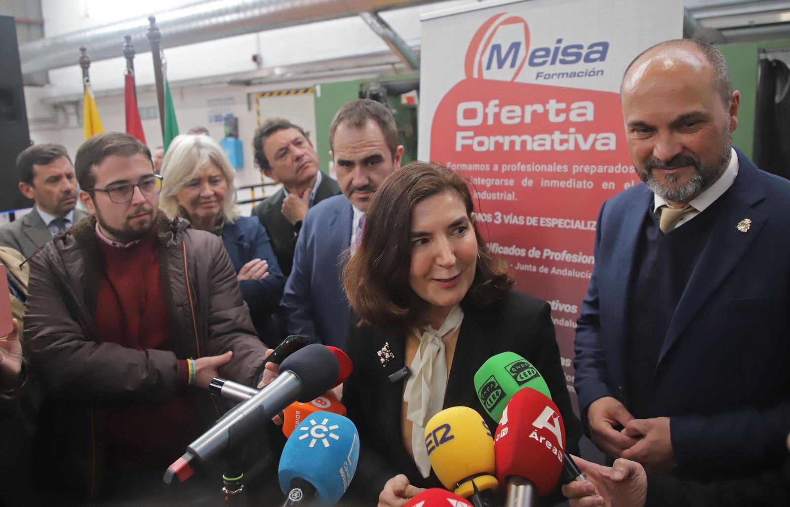 Fotos de la inauguración del nuevo centro de formación de Meisa en Palmones