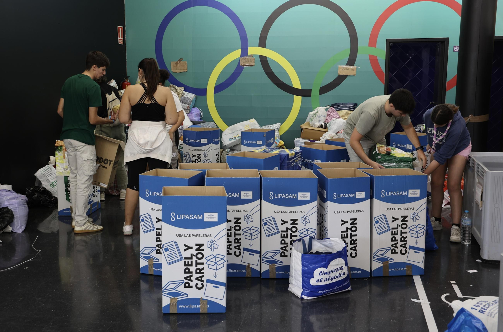 Recogida de alimentos para Valencia