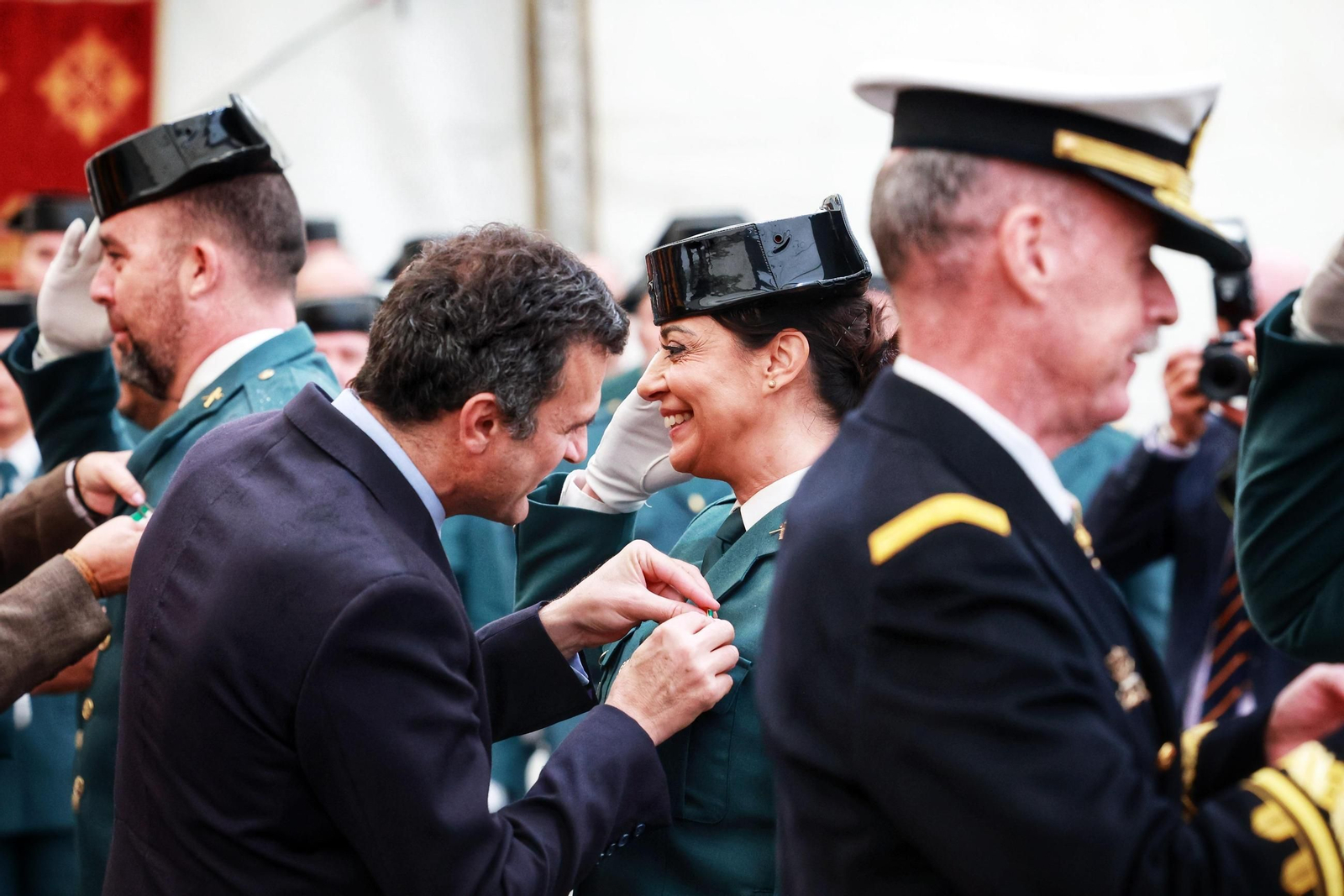Las imágenes de la celebración del Día de la Patrona de la Guardia Civil