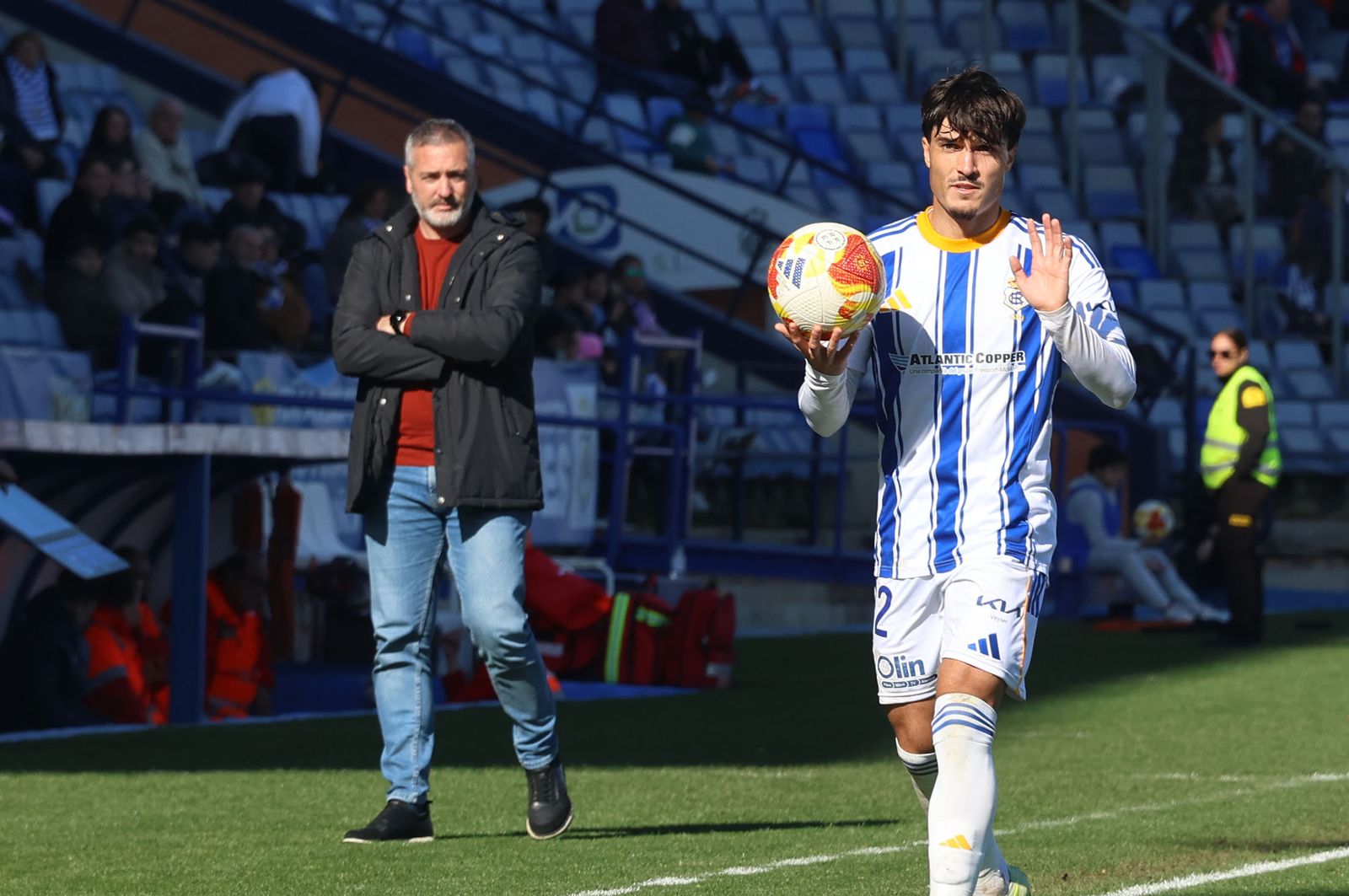 Las mejores fotografías del Recreativo de Huelva-Club Deportivo Estepona