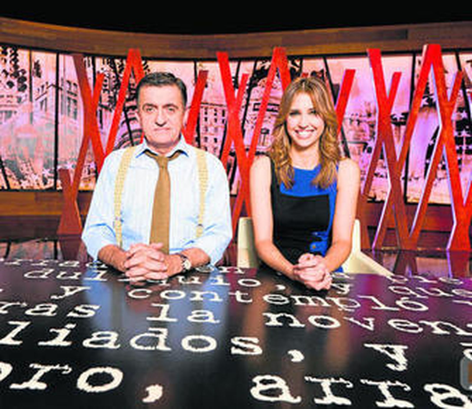 Wyoming y Sandra Sabatés son los presentadores de 'El intermedio'.