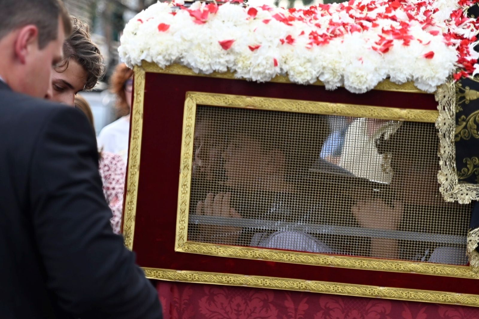 La procesión infantil del colegio Franciscanos de Córdoba, en imágenes