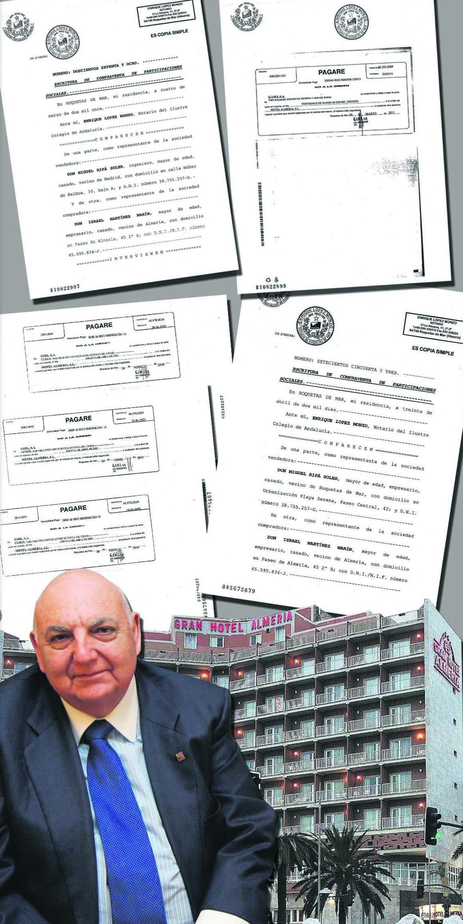 Miguel Rifá acumula casi cincuenta millones de euros de deuda.