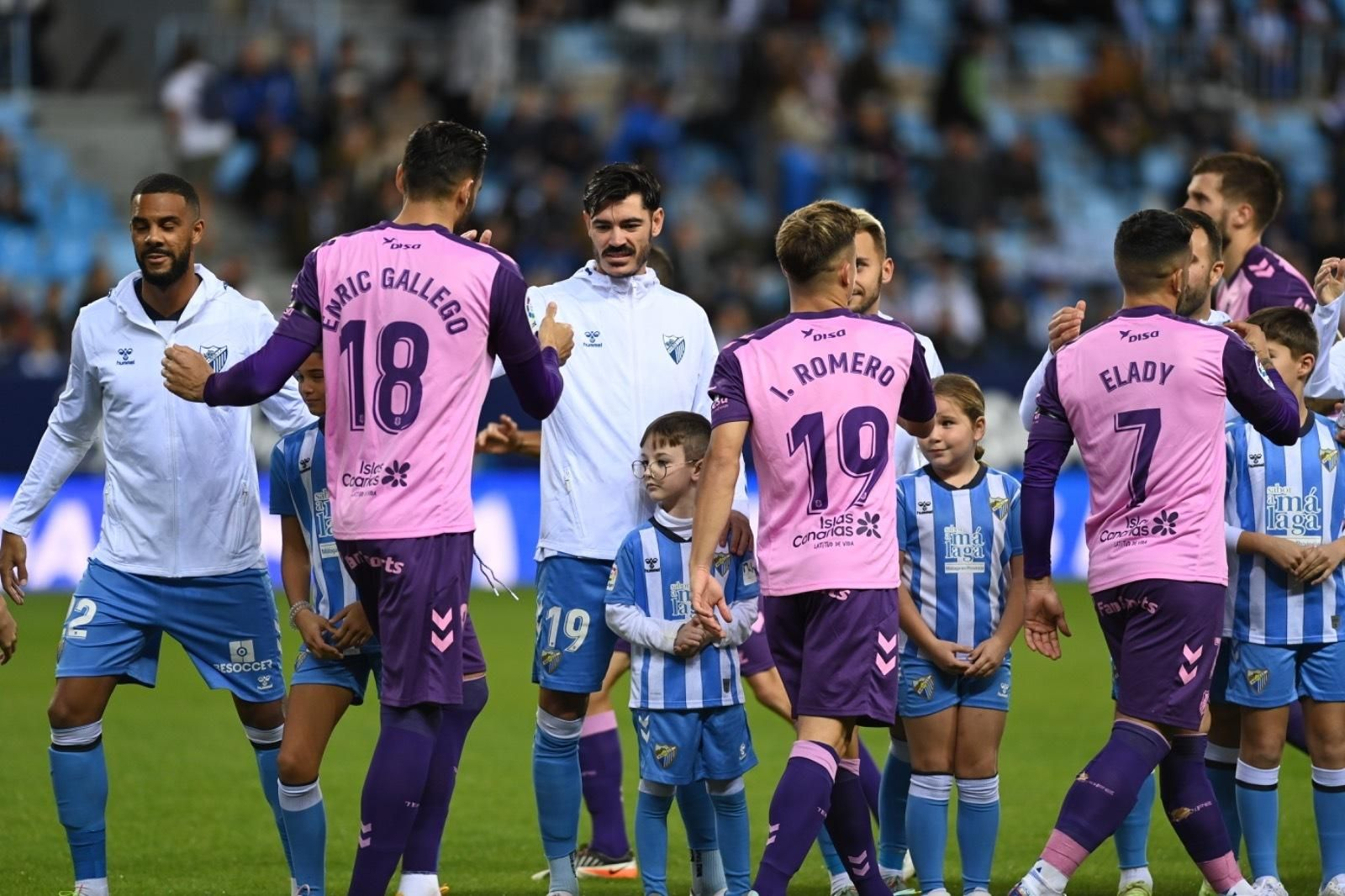 El Málaga CF - Tenerife, en fotos