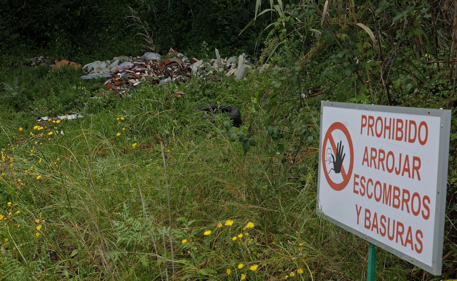 Fotos de los desperfectos e irregularidades en La Menacha