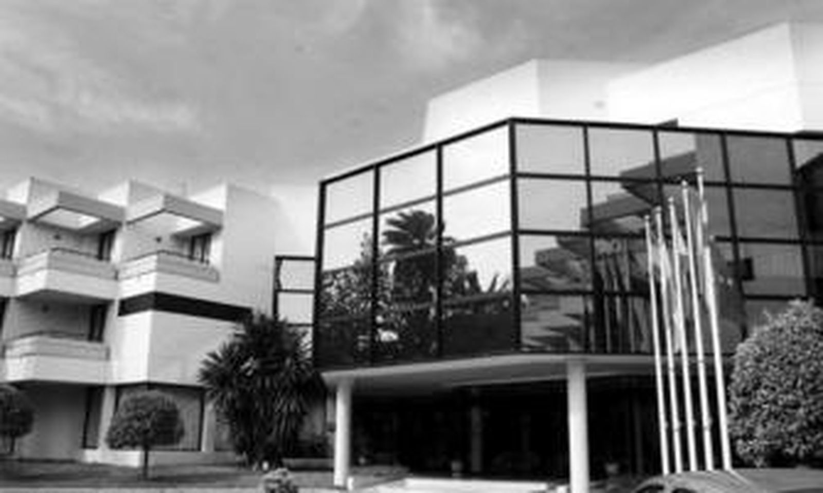 Fachada del hotel Sherry Park, situado en la jerezana avenida Álvaro Domeq.