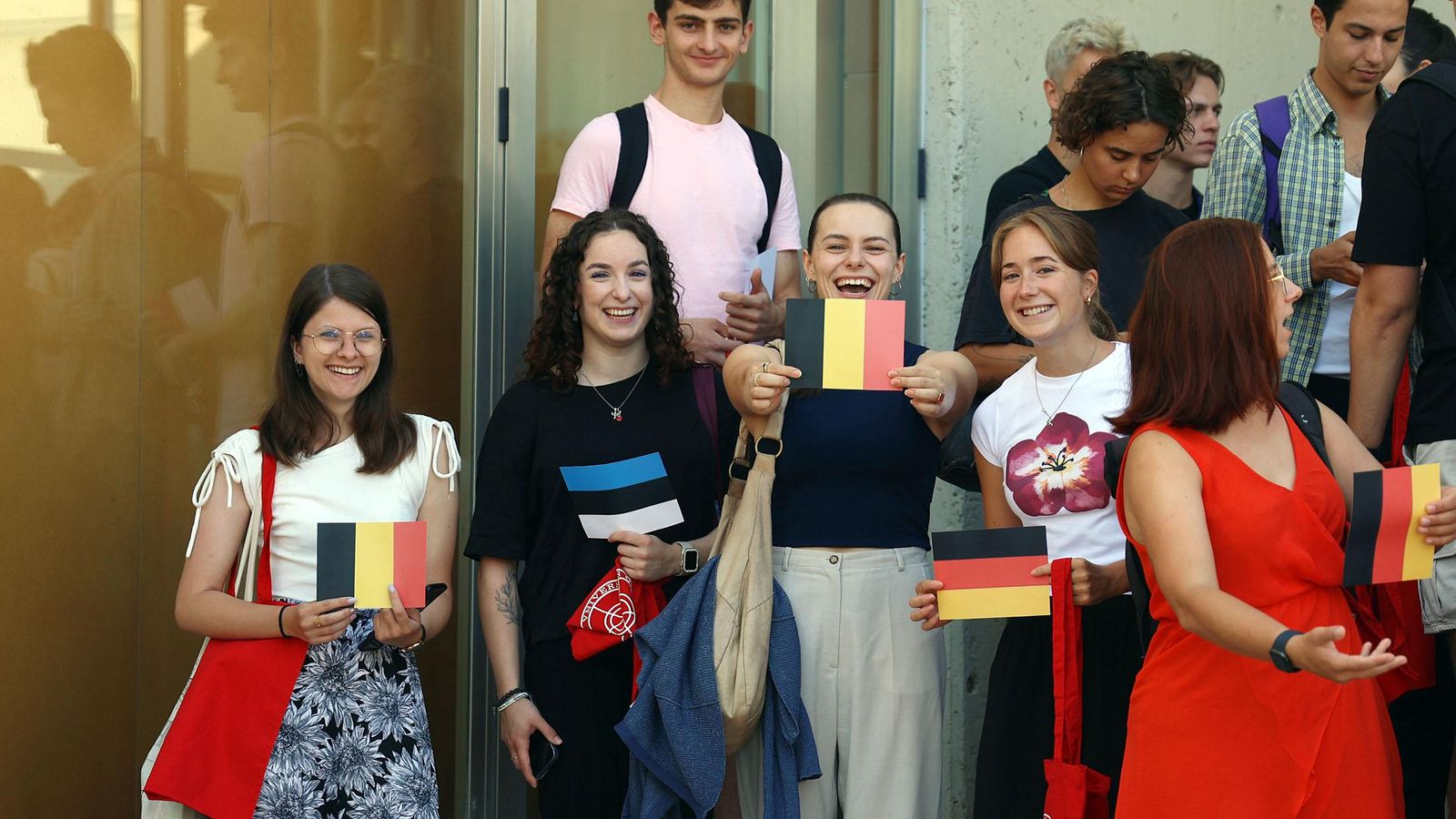 Recepción a los estudiantes Erasmus en la Universidad de Huelva este miércoles. Recepción a los estudiantes Erasmus en la Universidad de Huelva este miércoles.